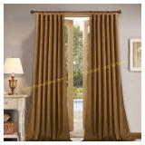 StangH Velvet Curtains 90" Blackout 2 Panels