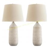 Ashley Willport 27" Ceramic Table Lamp, 2-set