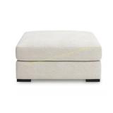Ashley Donelson Creek Vanilla Ottoman