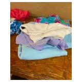 Blue and white M shirts and Sz unknown Crewneck