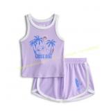 Stitch Girls Tank & Shorts Set (2-Piece) M