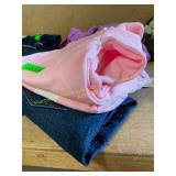 Pink 93 XL T-shirt, size 10 jeans, & size 5 LS