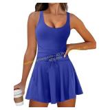 Caracilia Women s Tennis Mini Dress L