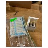 Checklists and acrylic paint