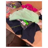 S Green Shirt, XS Scoop Blazer, and S Sweater