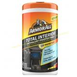 Armor All Interior Detailer Wipes, 60 Count