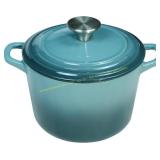 Flavehc Dutch Oven Pot 2.8 Qt Slateblue