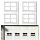 Tandefio 4 Pcs Garage Door Windows Inserts