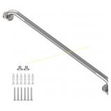 Brushed Nickel Shower Grab Bar 36" Zepolu