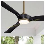 60-Inch Ceiling Fan with Lights & Remote