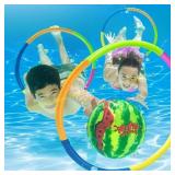 Banzai Melon Madness Pool Ball w/ Hoop