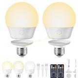 USB Rechargeable Light Bulb w/ Remote