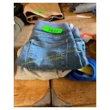 M denim shorts, L swim bottoms, & misc