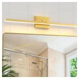 VOLISUN 31.5" Vanity Light, 18W, Gold, ETL