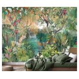 Jdayda Tropical Plant Forest Wallpaper Mural