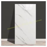 Haimin Peel & Stick Panels White Marble Look