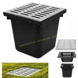 Catch Basin with Stainless Steal Grate 18x18s