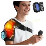 Cordless Shoulder Heating Pad with Massage