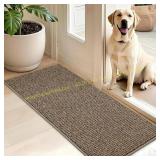 BEQHAUSE Dirt Trapper Door Mat 20x48, Beige