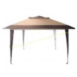 10x10  Crown Shades Pop Up Canopy Beige & Coffee