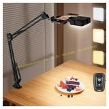 Overhead Phone Mount with Selfie Light