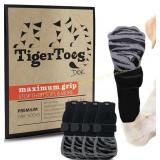 DOK TigerToes Non-Slip Dog Socks (Large)