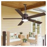 Fanbulous 52" Outdoor Ceiling Fan w/ Light