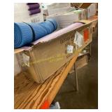 Fitvids Yoga Mat 1-In, Non-Slip Purple/Blue