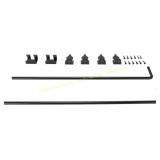 WALFRONT 2-Set Door Drop Bar Kit 24in Latches