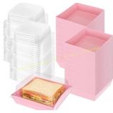Charcuterie Boxes with Clear Lids (100)