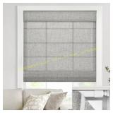 UNISHADES Cordless Roman Shades 34 64 Grey