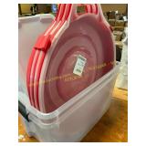 2ct Sterile Totes and 3ct circular containers