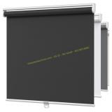 MYshade Blackout Roller Shades 38x72 Black