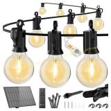 Brightown 38ft Solar String Lights with Remote