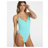 M No Boundaries Bright Palms One-Piece Swimsuit