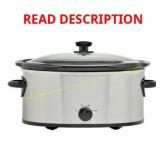 Mainstays 6-qt Oval Slow Cooker