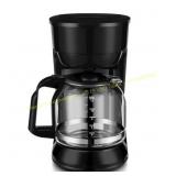Mainstays Black 12-Cup Drip Coffee Maker