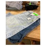 Size 12 & 10 high rise denim shorts