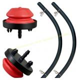 Primer Bulb Fuel Line Kit for Snowblower, handles.