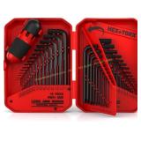 41-Piece Hex Key Set with Torx, 3-Layer Case