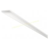Wardrobe Door Handle Aluminum 5304 White