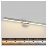 Joossnwell Brushed Nickel Vanity Light 31.5"