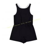 L Wonder Nation Girls Cross Back Romper
