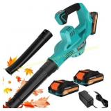BAOKALER Cordless Leaf Blower 20V, 2 Batteries