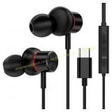 USB-C Earbuds with ANC for iPhone/Android