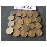 Bag of pre 1920 higher grade Wheat pennies