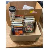 Books, Tumbler, Vase, Etc