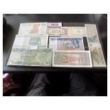 Foreign paper money