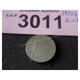 1900 V nickel