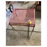 Wrought Iron Ottoman